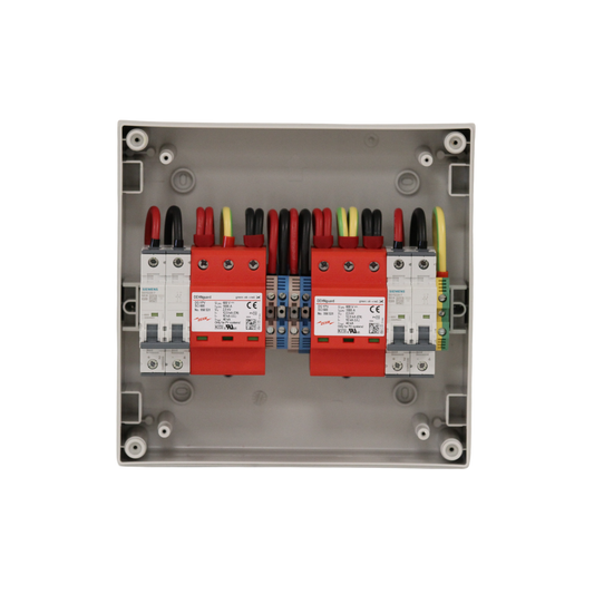 Quadro di campo fotovoltaico: 02/02 600V 20A INTERRUTORE